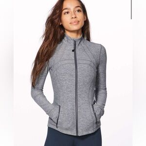 Lululemon Define Jacket (Rulu) - Heathered Slate - Sz 8
